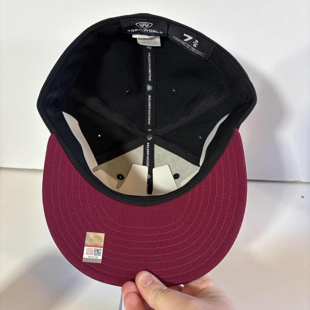 Top of The World South Carolina Gamecocks NCAA Fitted Hat 7 3/8 - Picture 6 of 7